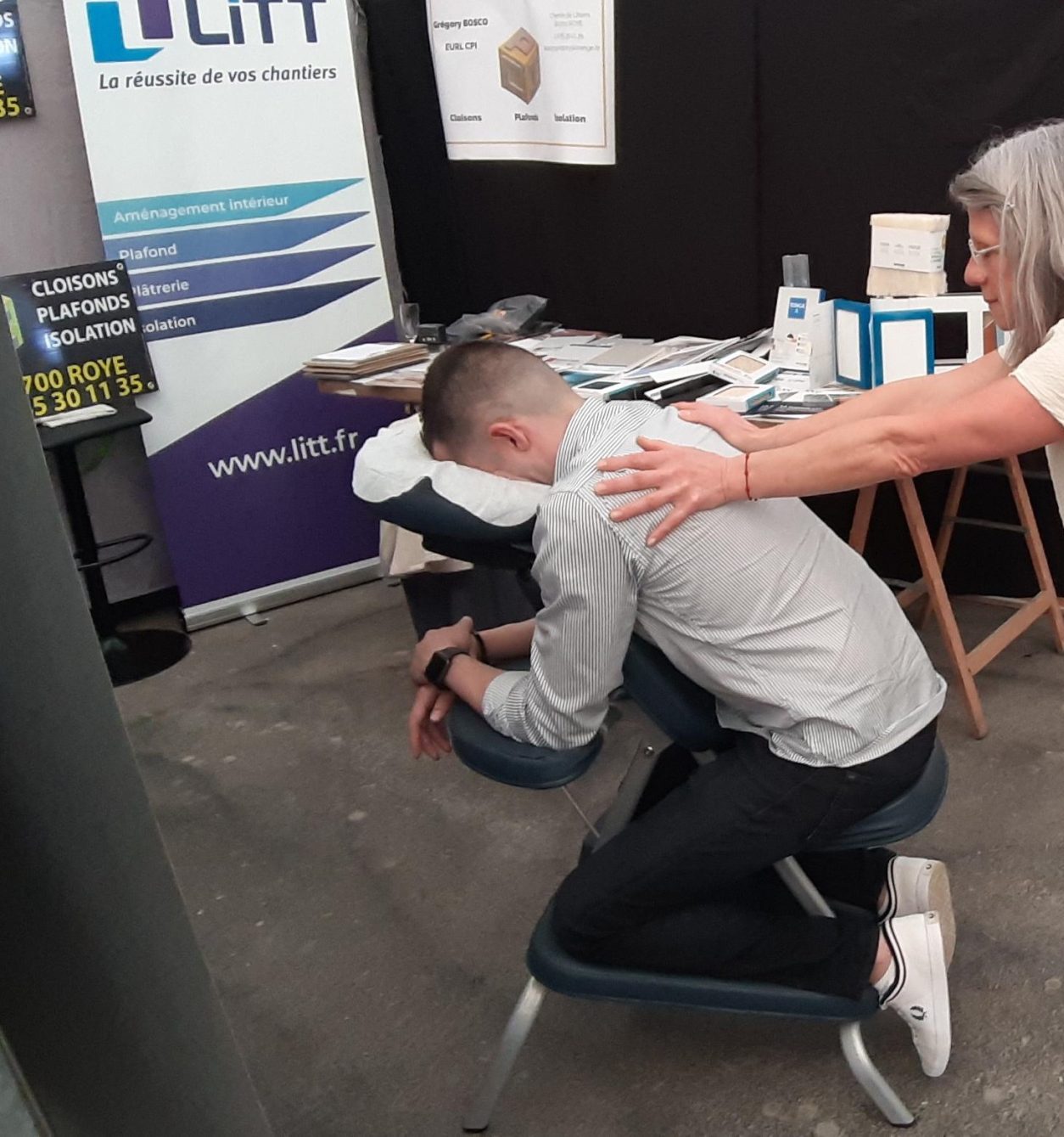 Massage évènementiel Somme Oise